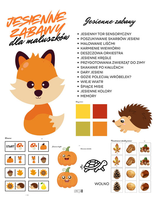 JESIENNE ZABAWY🦊