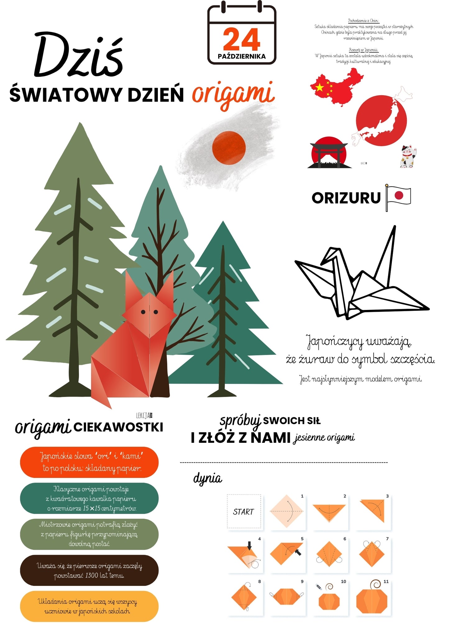 DZIEŃ ORIGAMI 💠